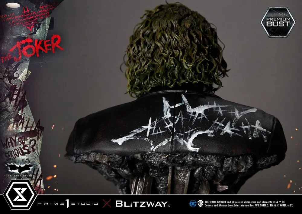 The Dark Knight Premium Bust The Joker 26 cm termékfotó