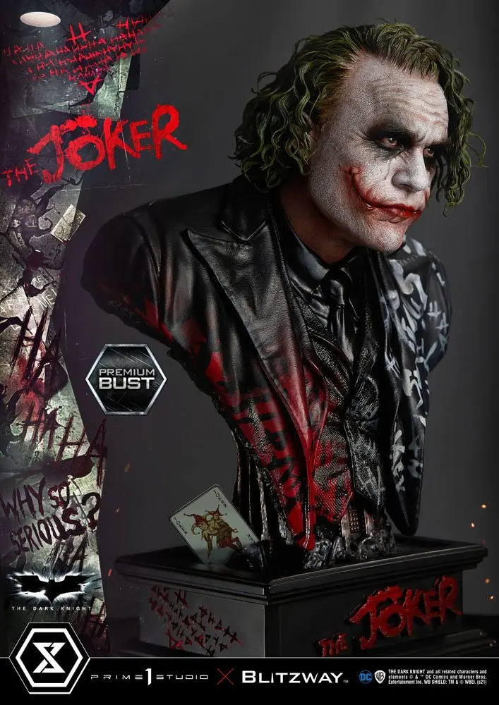 The Dark Knight Premium Bust The Joker 26 cm termékfotó