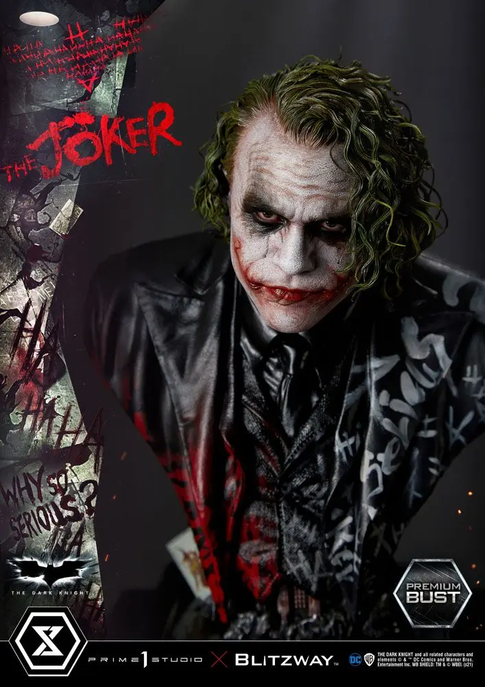 The Dark Knight Premium Bust The Joker 26 cm termékfotó