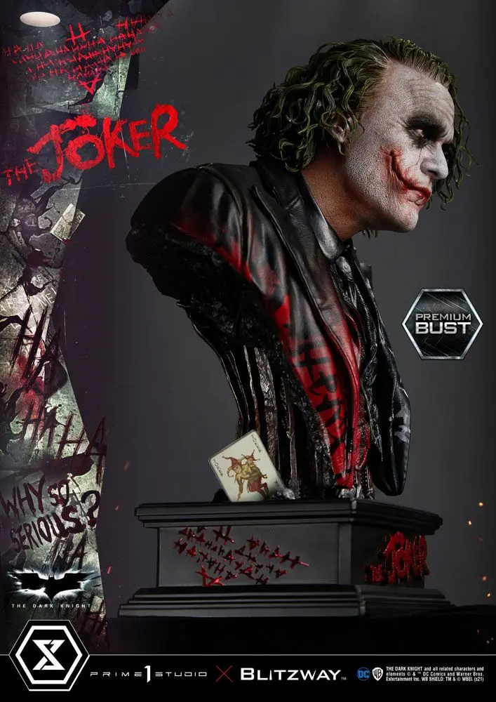 The Dark Knight Premium Bust The Joker 26 cm termékfotó