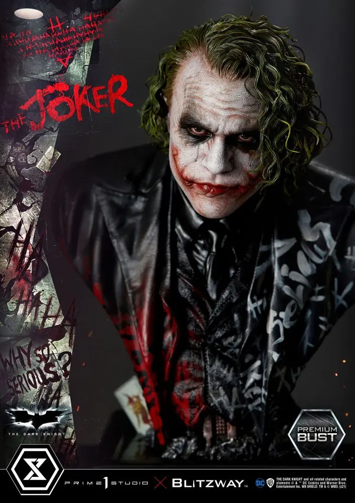 The Dark Knight Premium Bust The Joker 26 cm termékfotó