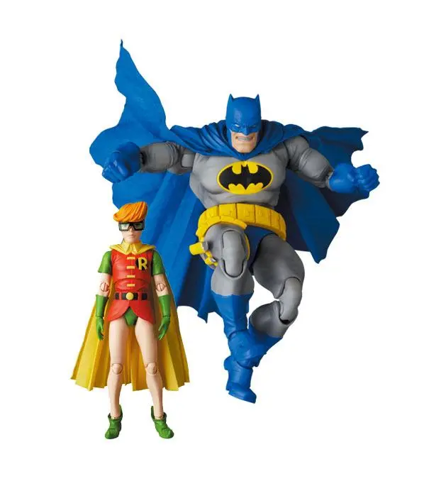 The Dark Knight Returns MAF EX Action Figures Batman Blue Version & Robin 11- 16 cm product photo