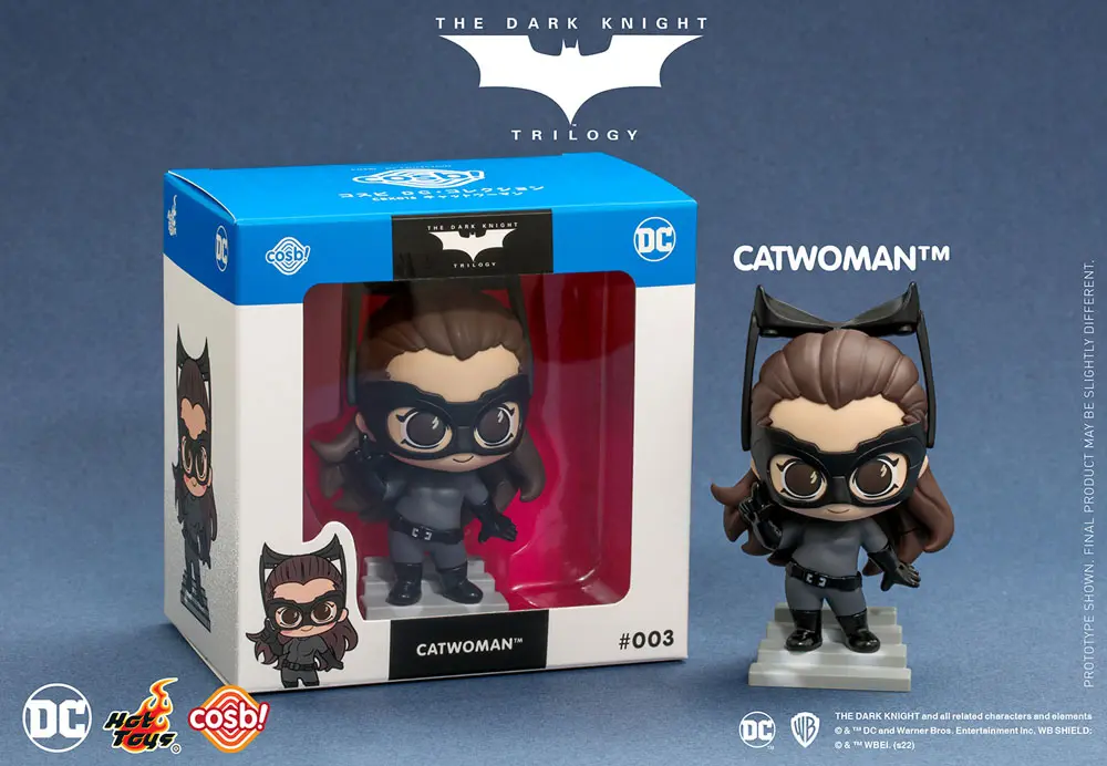 The Dark Knight Trilogy Cosbi Mini Figure Catwoman 8 cm product photo