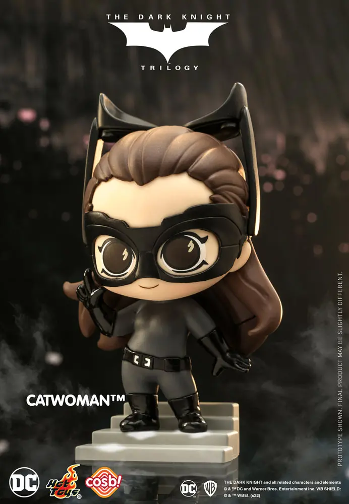 The Dark Knight Trilogy Cosbi Mini Figure Catwoman 8 cm product photo