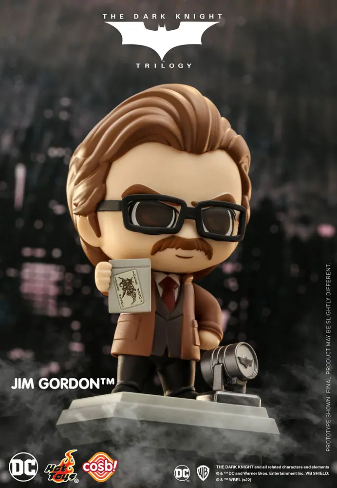 The Dark Knight Trilogy Cosbi Mini Figure Lieutenant Jim Gordon 8 cm product photo