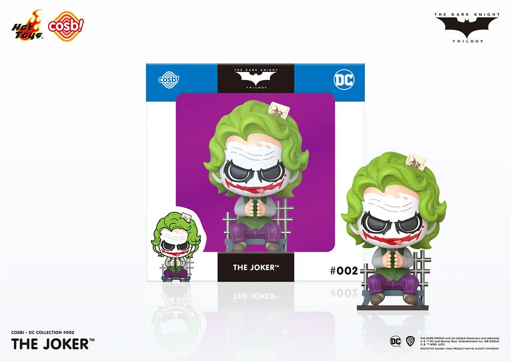 The Dark Knight Trilogy Cosbi Mini Figure The Joker 8 cm termékfotó