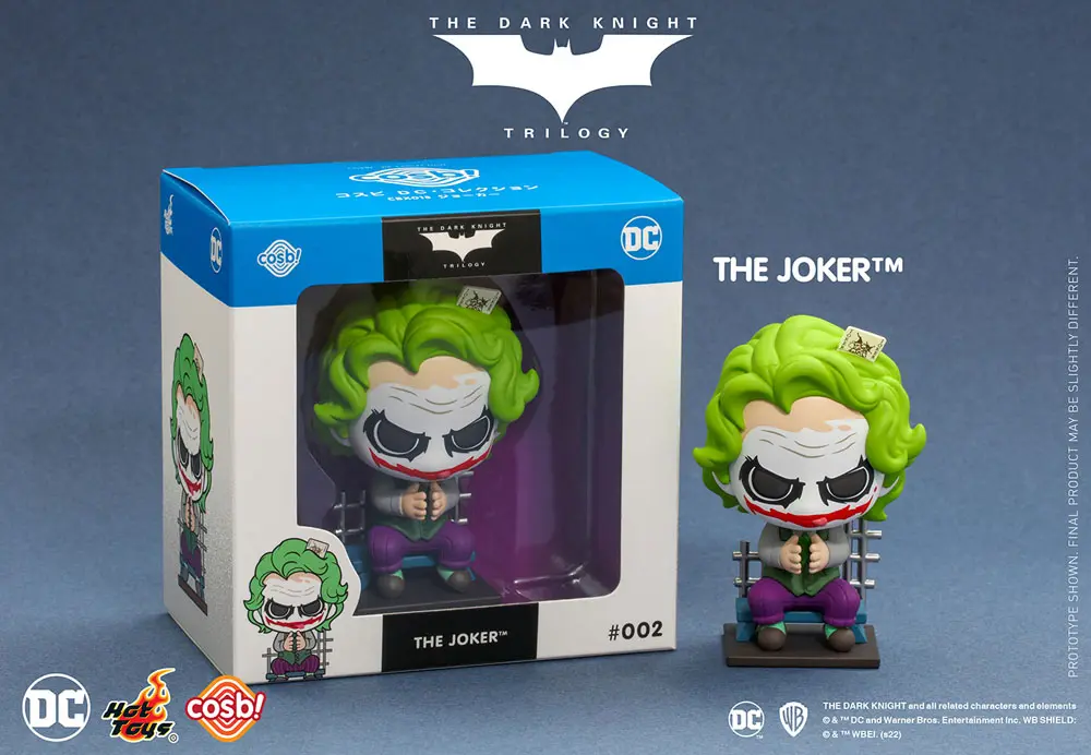 The Dark Knight Trilogy Cosbi Mini Figure The Joker 8 cm termékfotó