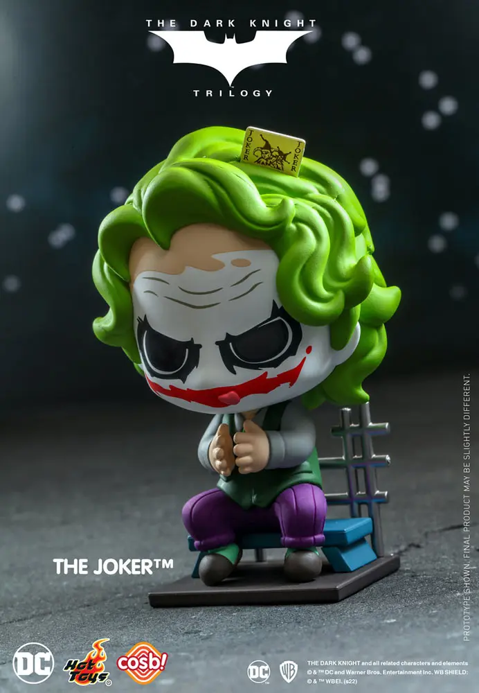 The Dark Knight Trilogy Cosbi Mini Figure The Joker 8 cm termékfotó