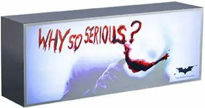 The Dark Knight Light Box Why So Serious 40 cm product photo
