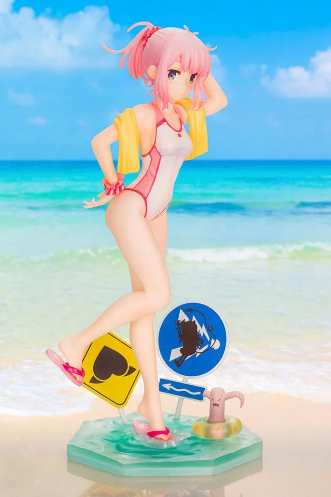 The Demon Girl Next Door PVC Statue 1/7 Momo Chiyoda Swimsuit Ver. Bonus Edition 22 cm product photo