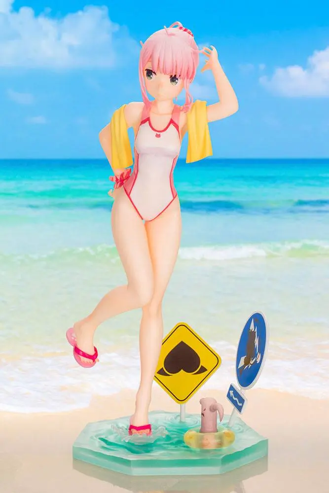 The Demon Girl Next Door PVC Statue 1/7 Momo Chiyoda Swimsuit Ver. Bonus Edition 22 cm product photo