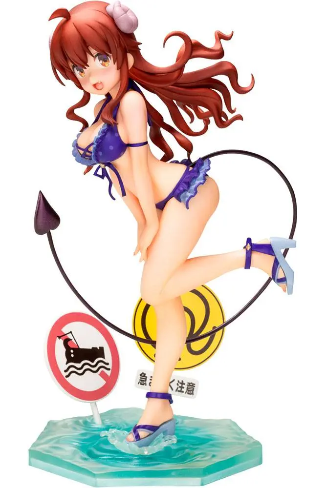 The Demon Girl Next Door PVC Statue 1/7 Shadow Mistress Yuko Swimsuit Ver. 19 cm product photo