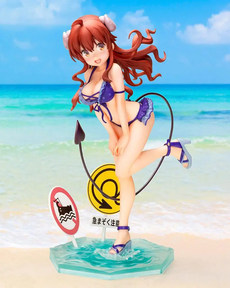 The Demon Girl Next Door PVC Statue 1/7 Shadow Mistress Yuko Swimsuit Ver. 19 cm product photo