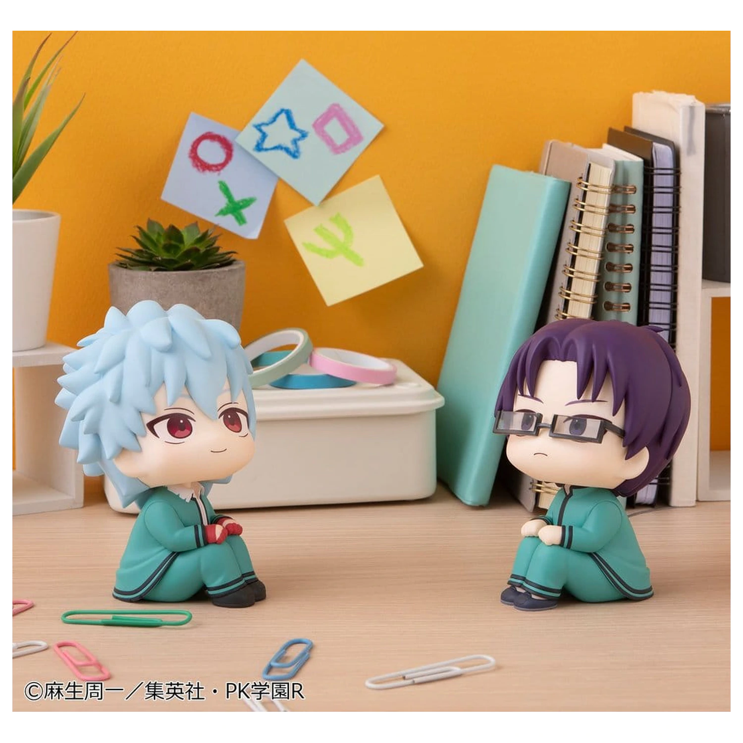The Disastrous Life of Saiki K. Look Up PVC Figures 2-Pack Shun Kaido & Aren Kuboyasu (with gift) 11 cm product photo