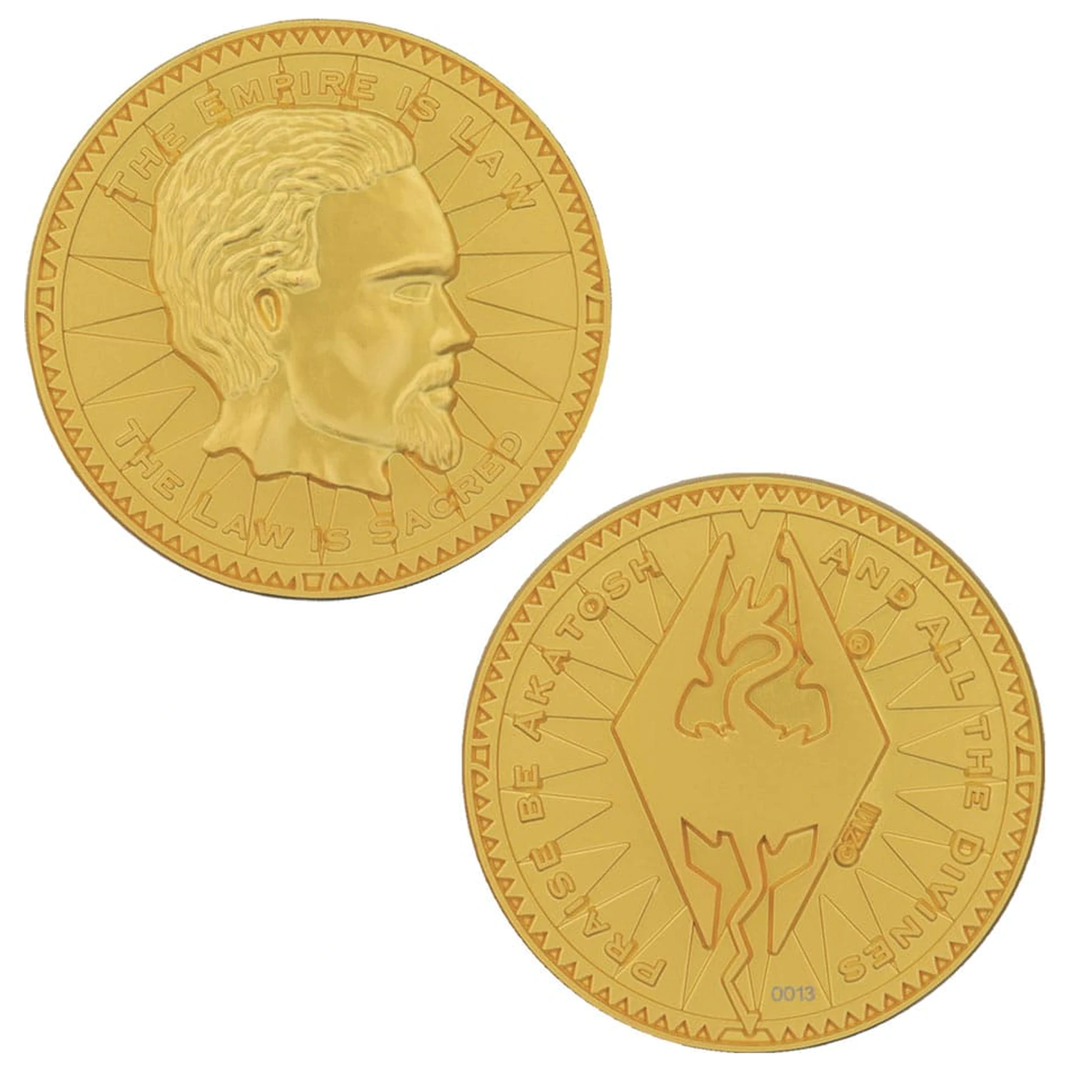 The Elder Scrolls Collectable Coin Septim Misty Gold Edition product photo