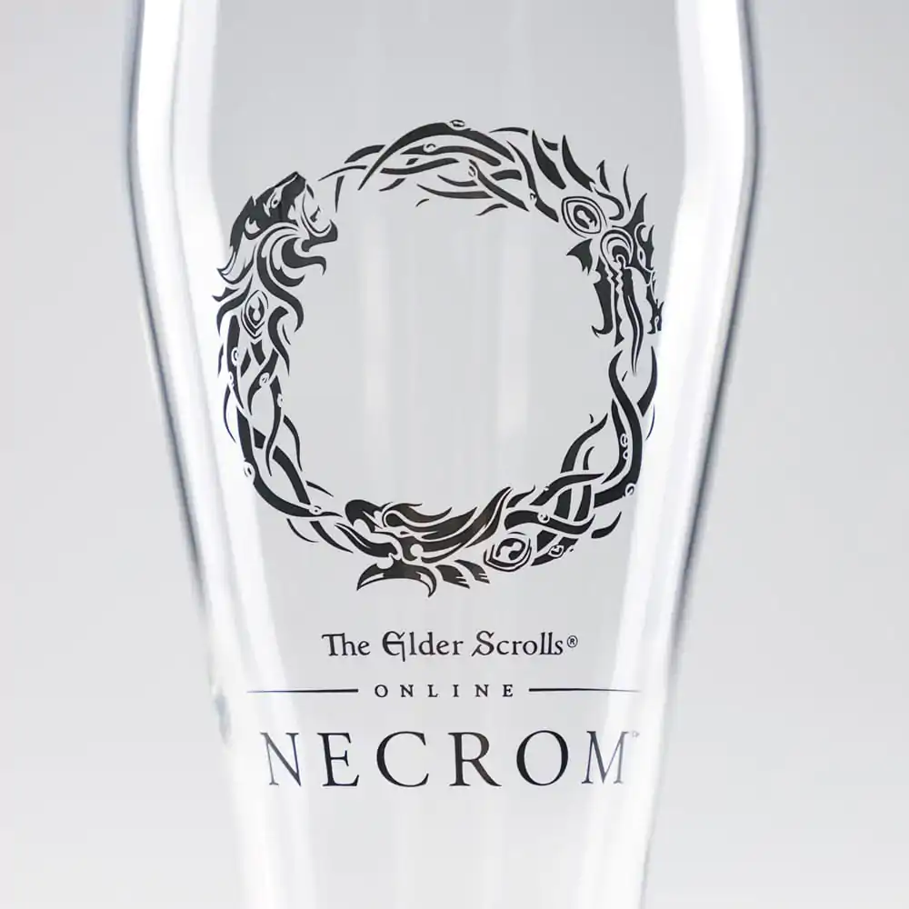 The Elder Scrolls Beer Pint Glass Necrom product photo