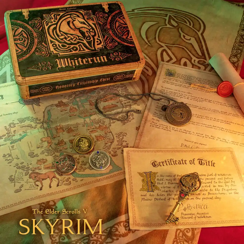 The Elder Scrolls: Skyrim Gift Box Whiterun Honorary Citizen Chest kit termékfotó