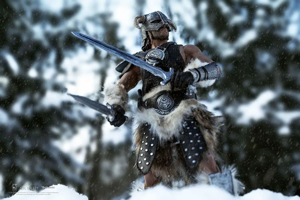 The Elder Scrolls V Skyrim Action Figure 1/6 Dragonborn Deluxe Edition 32 cm product photo