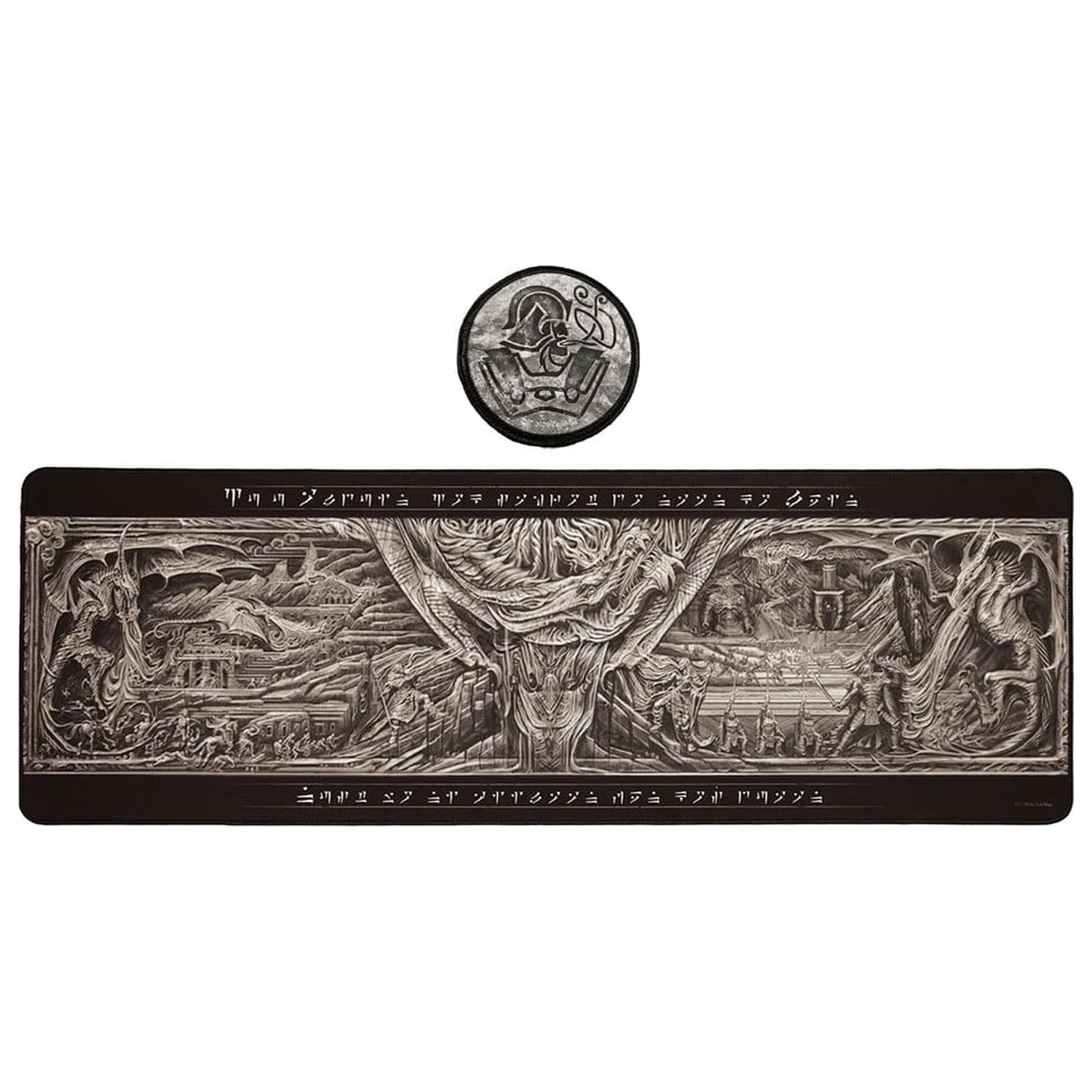 The Elder Scrolls V: Skyrim Desk Pad & Coaster Set product photo