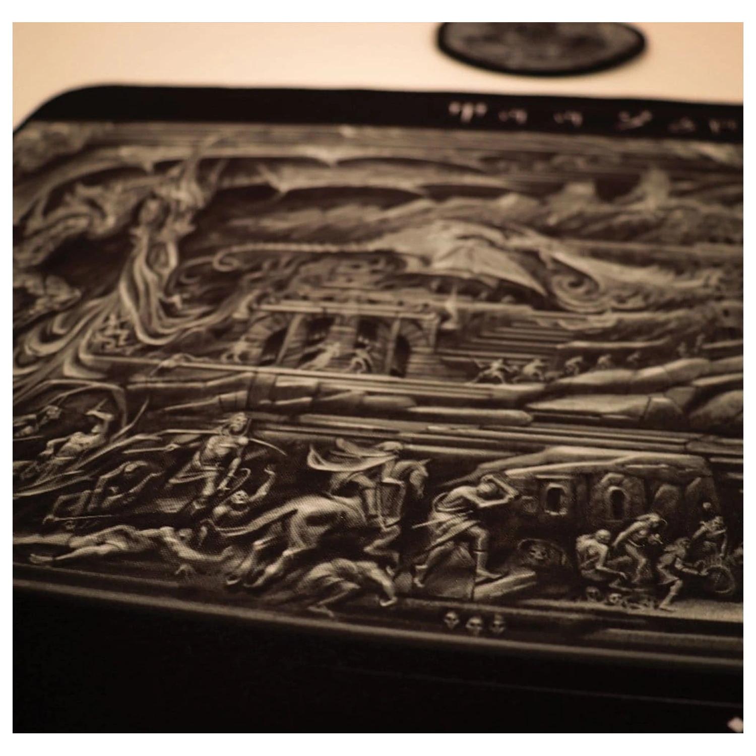 The Elder Scrolls V: Skyrim Desk Pad & Coaster Set product photo