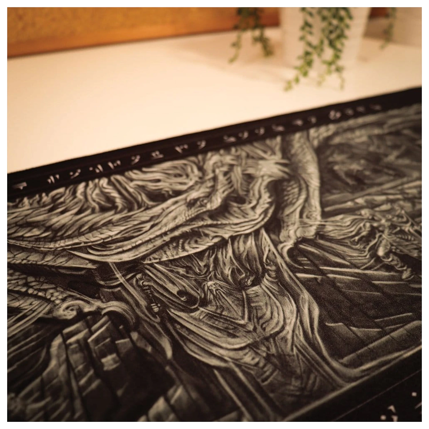 The Elder Scrolls V: Skyrim Desk Pad & Coaster Set product photo