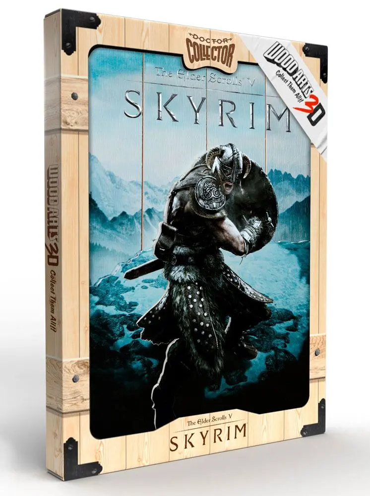 The Elder Scrolls V: Skyrim WoodArts 3D Wooden Wall Art Aereal Attack 30 x 40 cm product photo