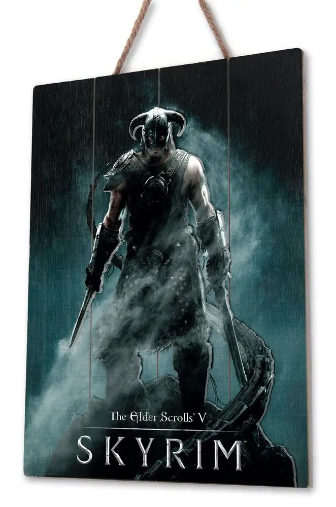 The Elder Scrolls V: Skyrim WoodArts 3D Wooden Wall Art Dragonborn 30 x 40 cm product photo