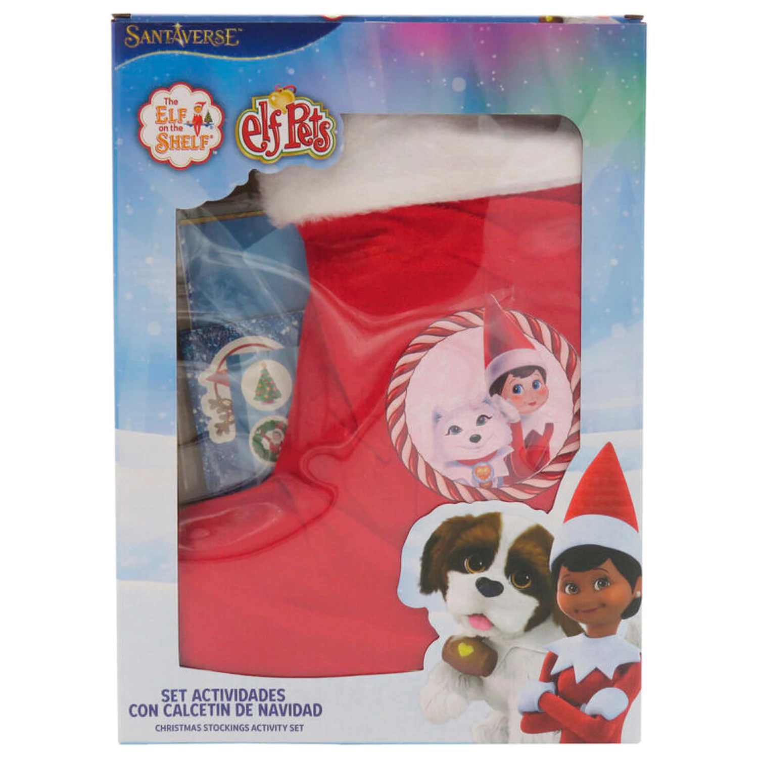 The Elf On The Shelf Christmas Sock Activity set product photo