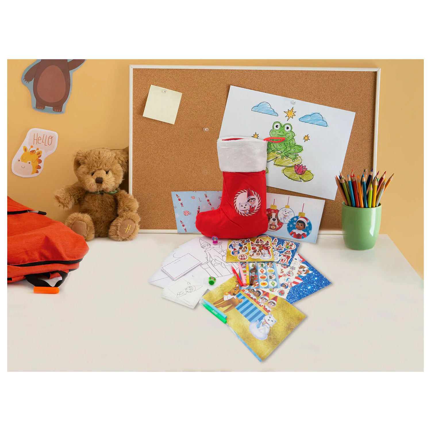 The Elf On The Shelf Christmas Sock Activity set product photo