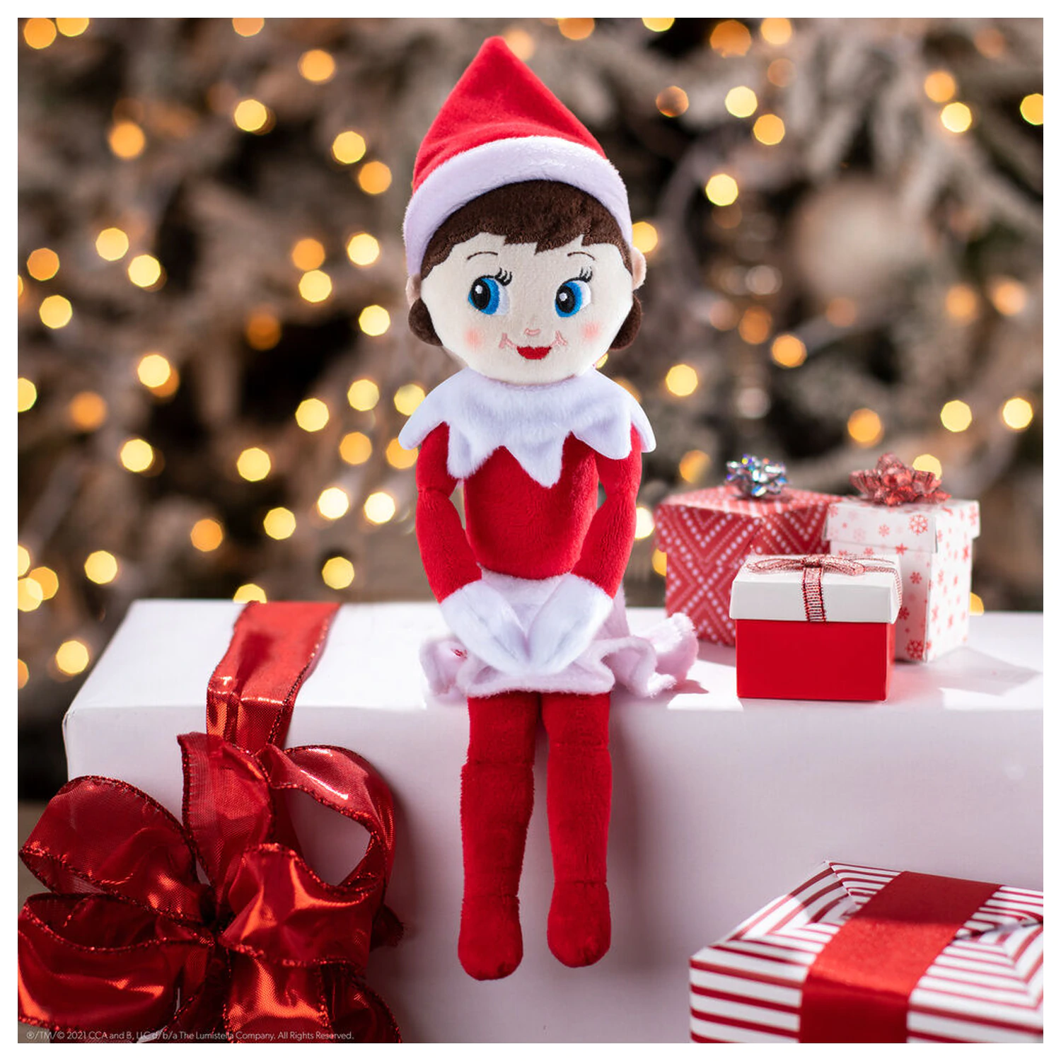 The Elf On the Shelf Elf Girl plush toy 34cm product photo