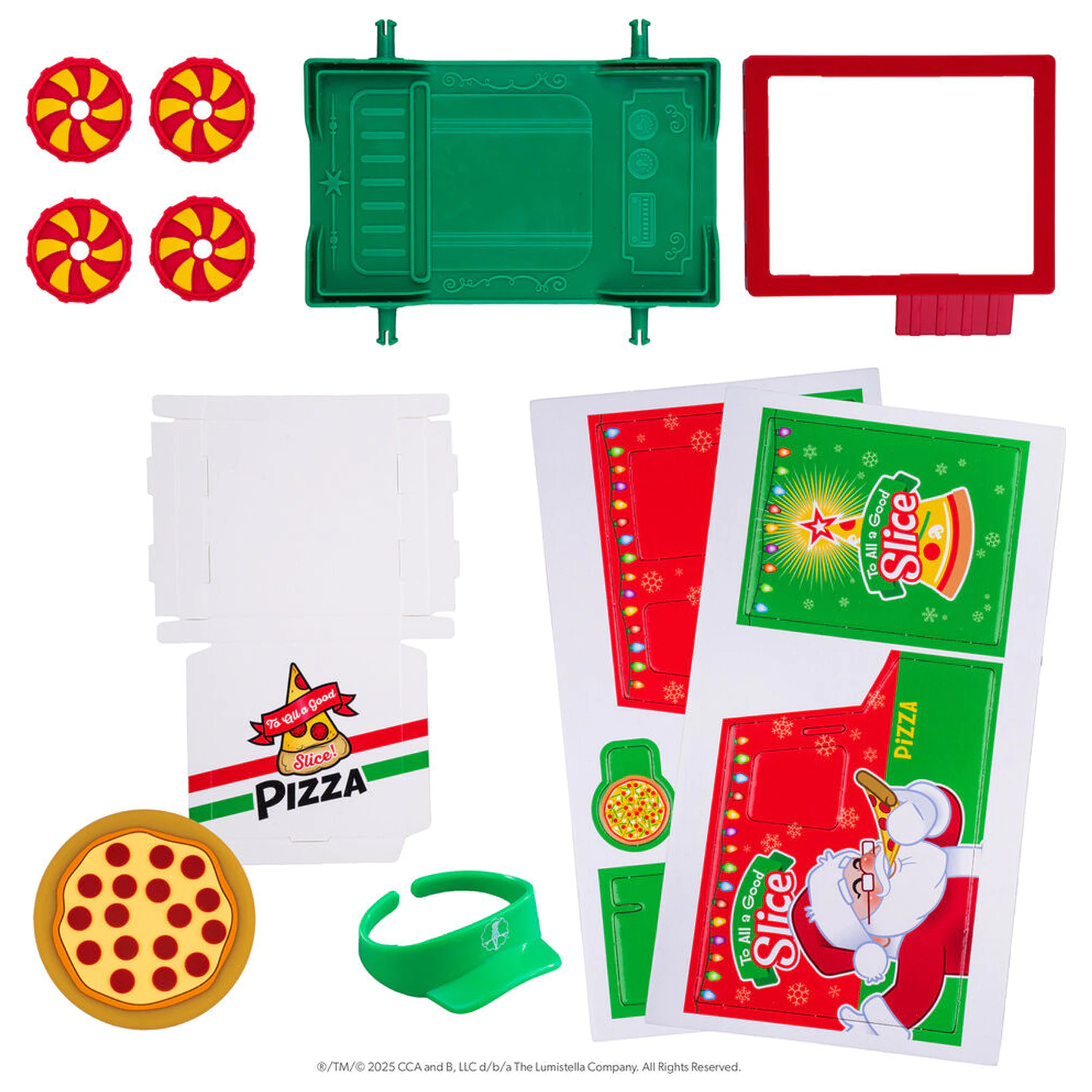 The Elf On the Shelf Pizza delivery accessories product photo