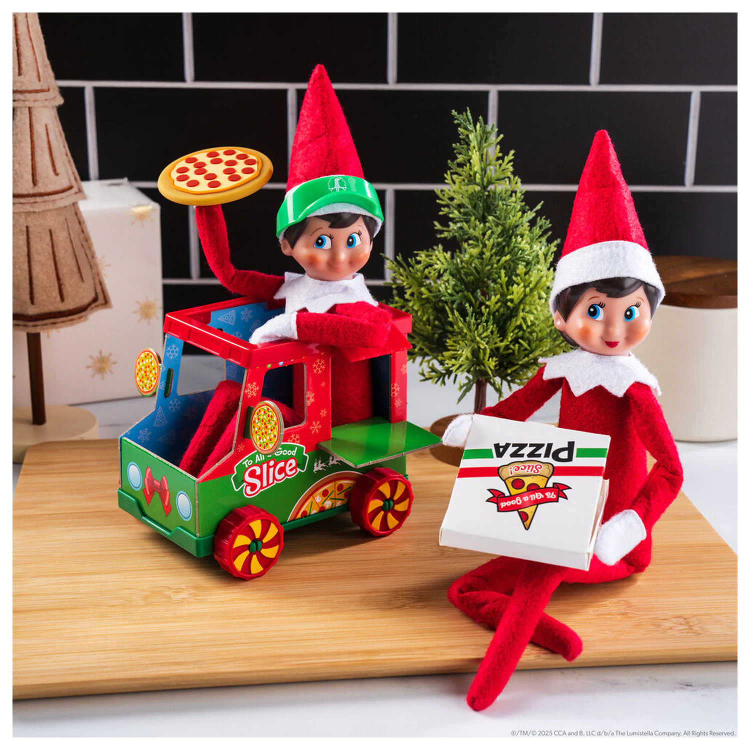 The Elf On the Shelf Pizza delivery accessories product photo