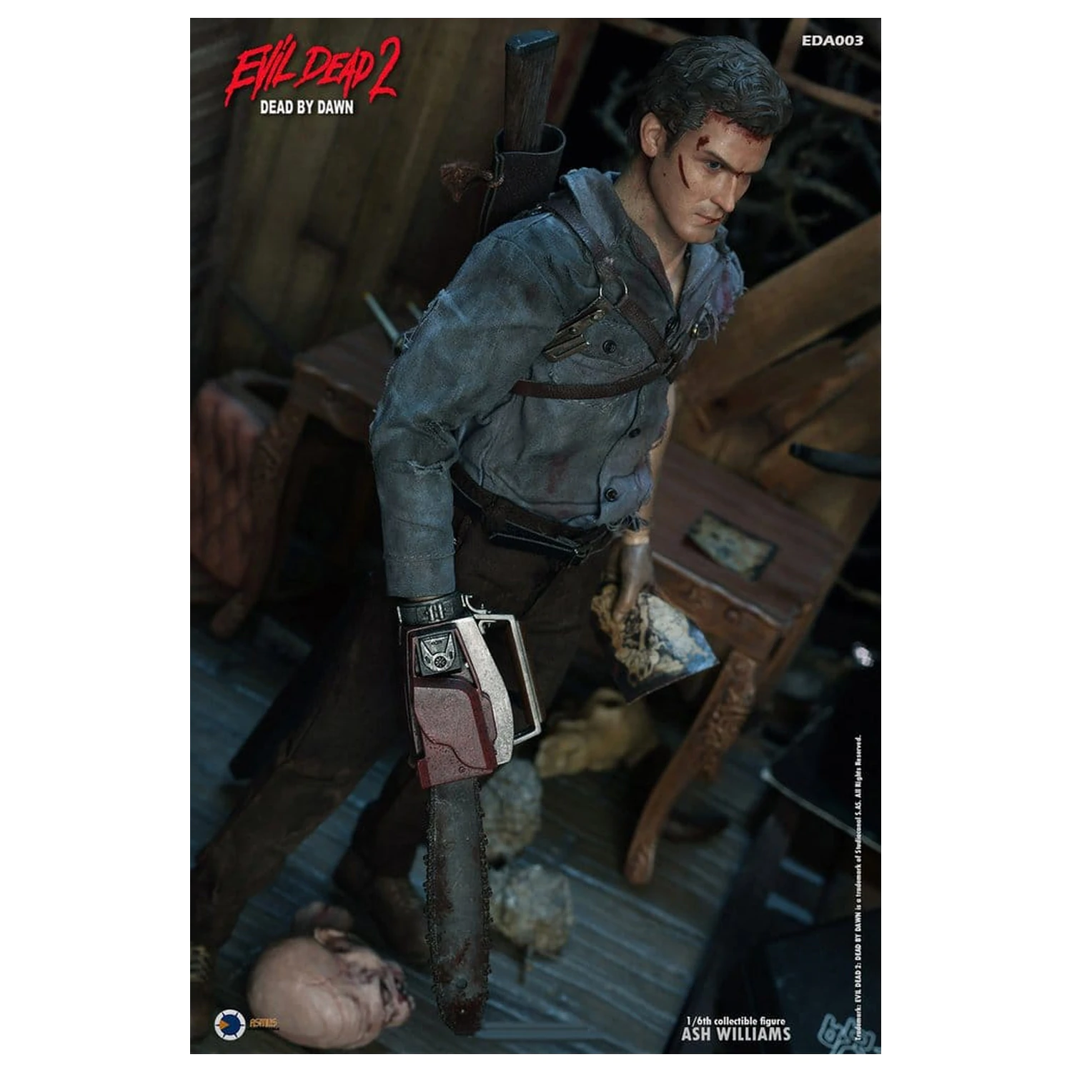 The Evil Dead II Action Figure 1/6 Ash Williams 31 cm product photo
