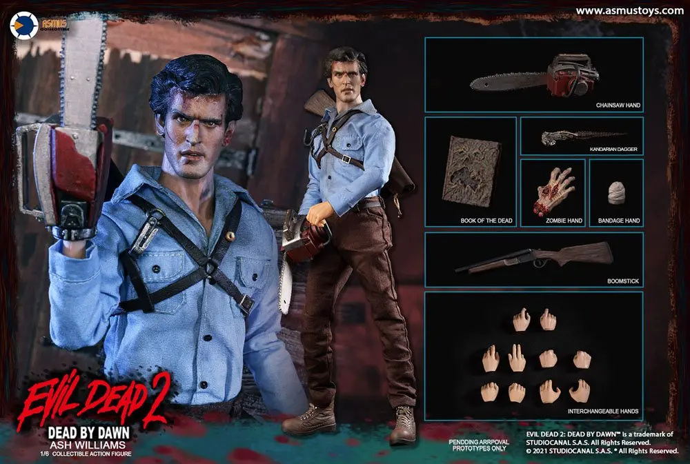 The Evil Dead II Action Figure 1/6 Ash Williams 32 cm product photo