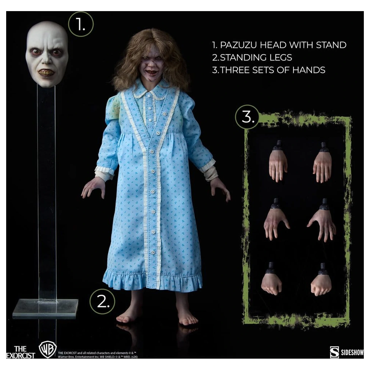 The Exorcist Action Figure 1/6 Regan MacNeil 23 cm product photo