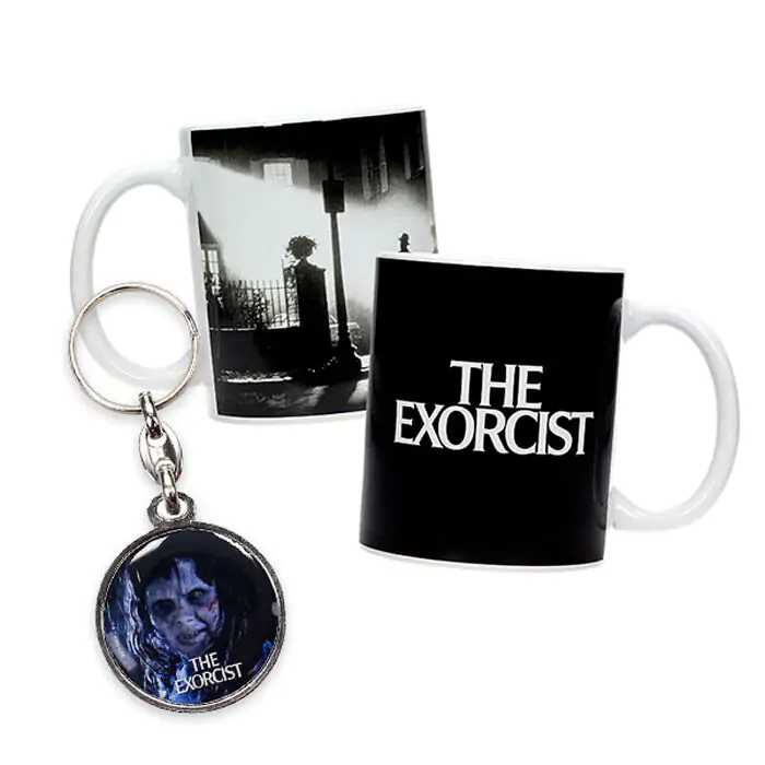 The Exorcist Mug and Metal keychain product photo