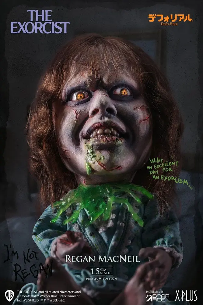 The Exorcist Defo-Real Series Statue Regan MacNeil 15 cm product photo