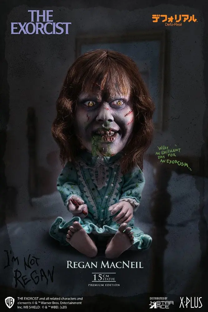 The Exorcist Defo-Real Series Statue Regan MacNeil 15 cm product photo