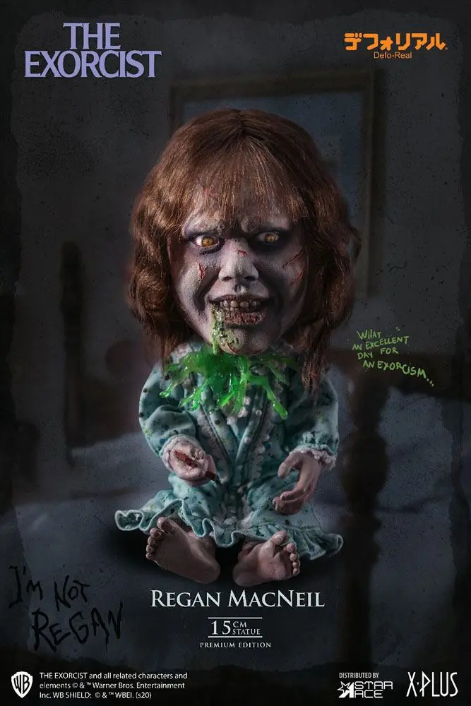 The Exorcist Defo-Real Series Statue Regan MacNeil 15 cm product photo