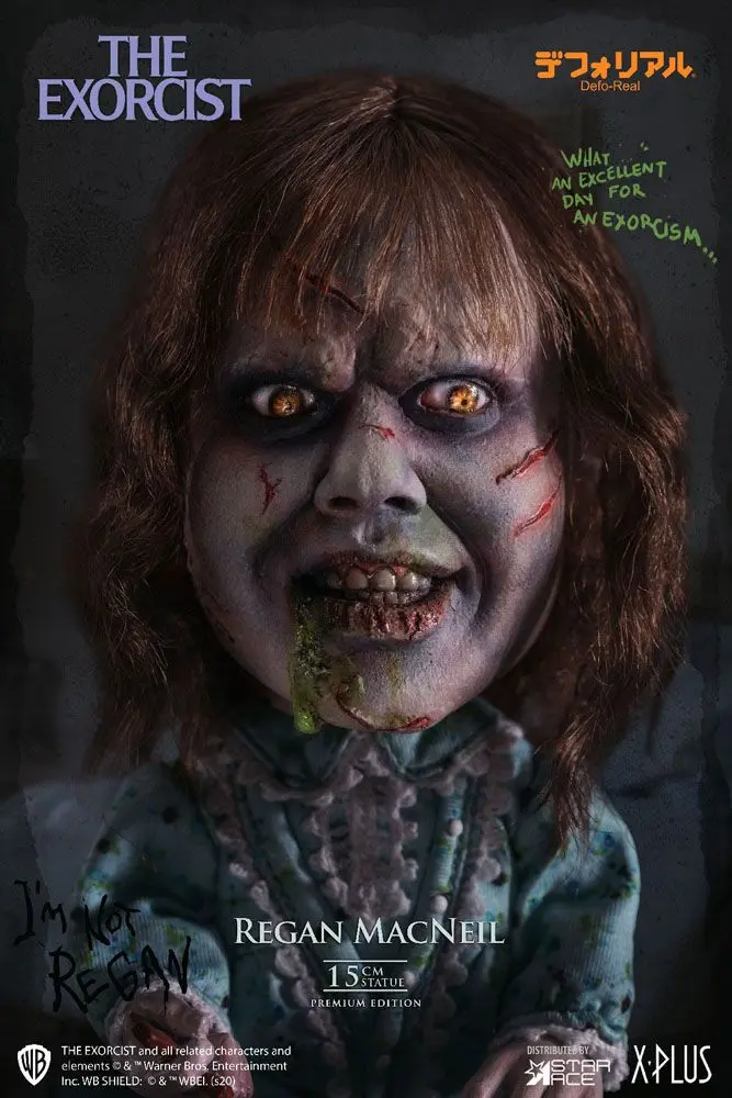 The Exorcist Defo-Real Series Statue Regan MacNeil 15 cm product photo