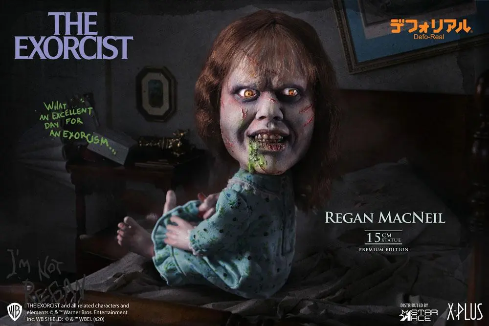 The Exorcist Defo-Real Series Statue Regan MacNeil 15 cm product photo
