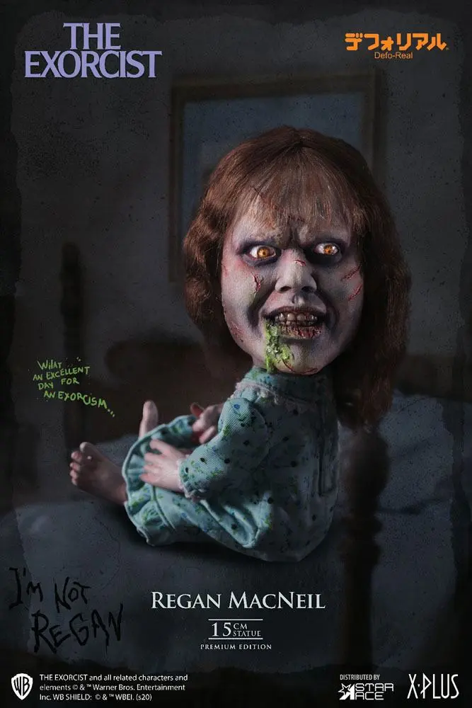 The Exorcist Defo-Real Series Statue Regan MacNeil 15 cm product photo