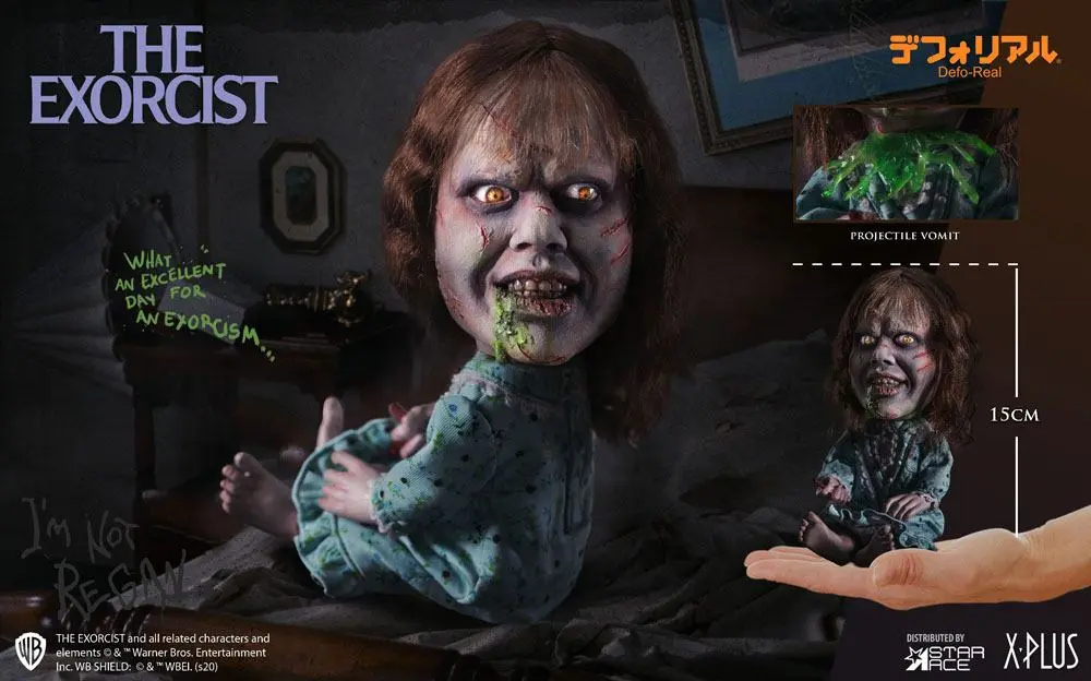 The Exorcist Defo-Real Series Statue Regan MacNeil 15 cm product photo