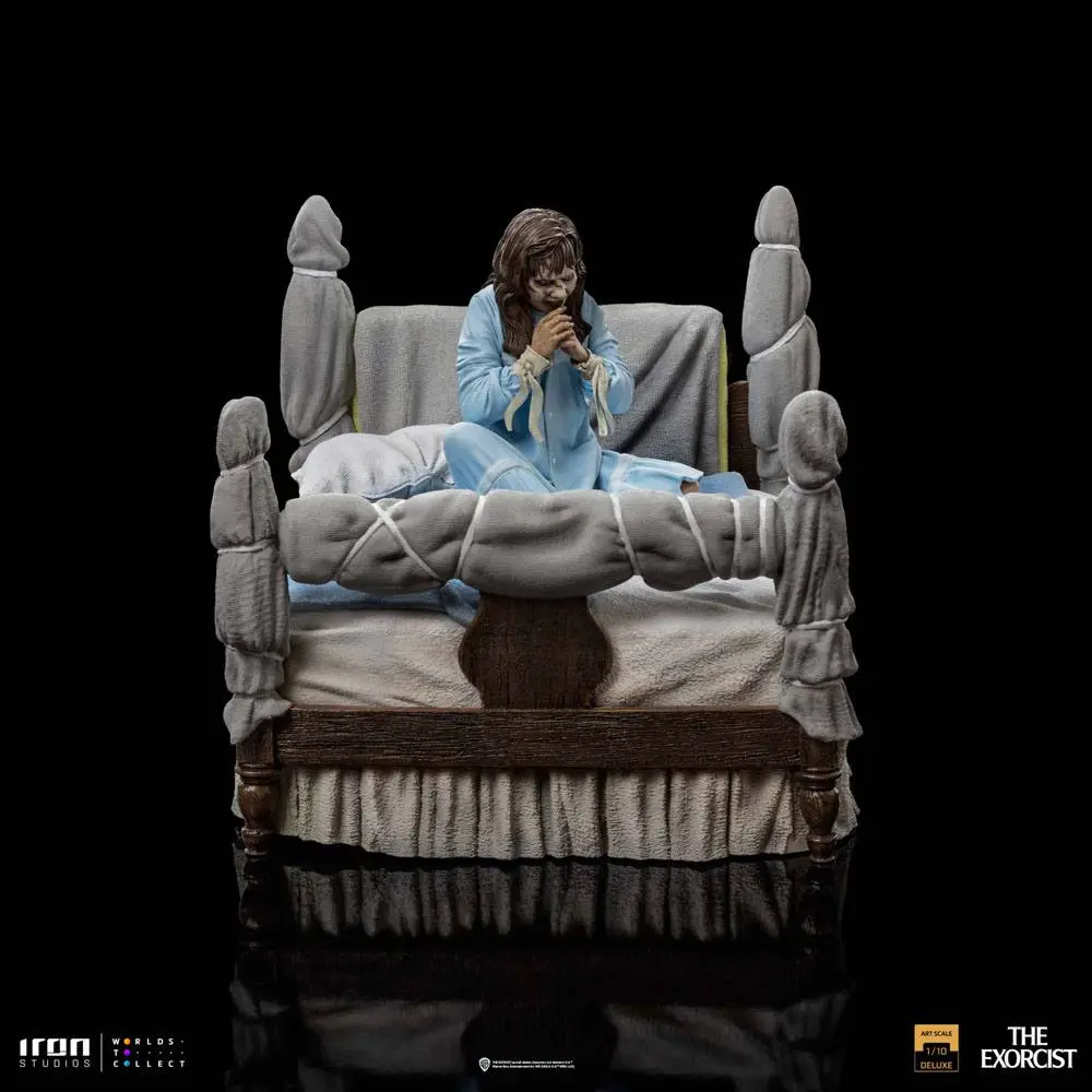 The Exorcist Deluxe Art Scale Statue 1/10 Possessed Regan McNeil 14 cm product photo
