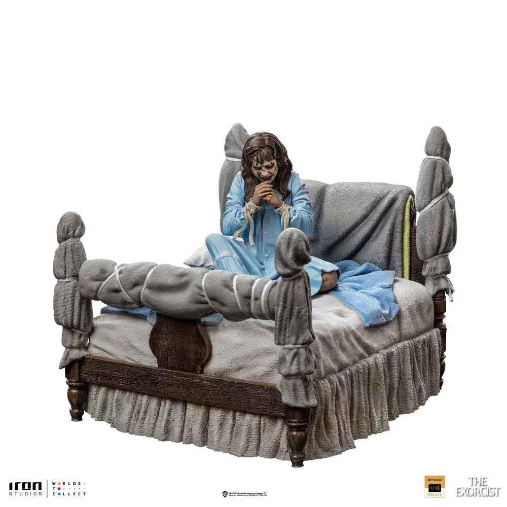 The Exorcist Deluxe Art Scale Statue 1/10 Possessed Regan McNeil 14 cm product photo