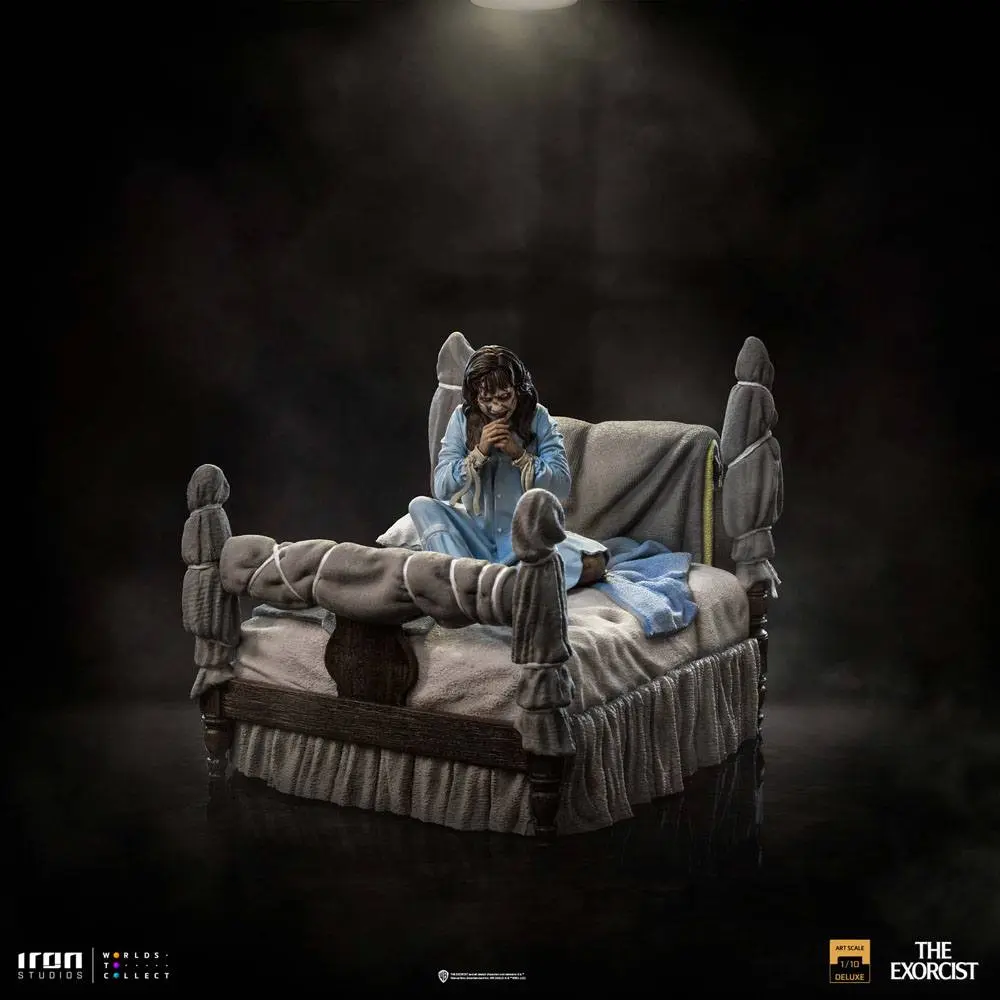 The Exorcist Deluxe Art Scale Statue 1/10 Possessed Regan McNeil 14 cm product photo