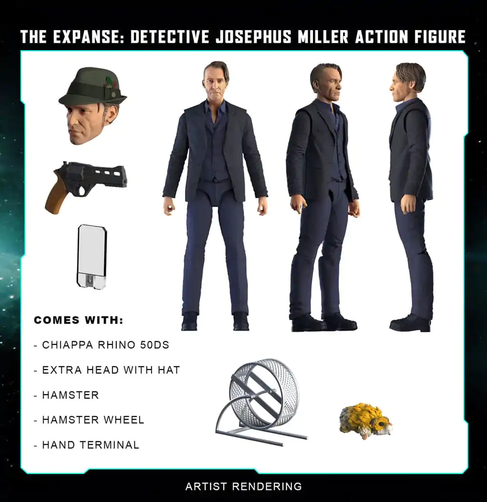The Expanse Action Figure Detective Josephus Miller 20 cm product photo
