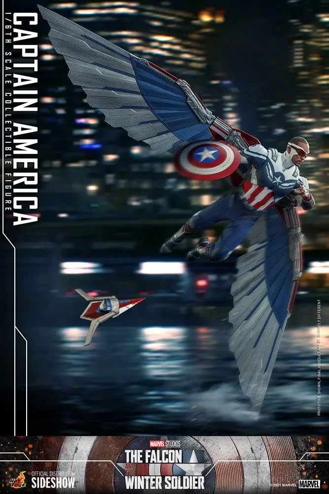 The Falcon and The Winter Soldier Action Figure 1/6 Captain America 30 cm termékfotó