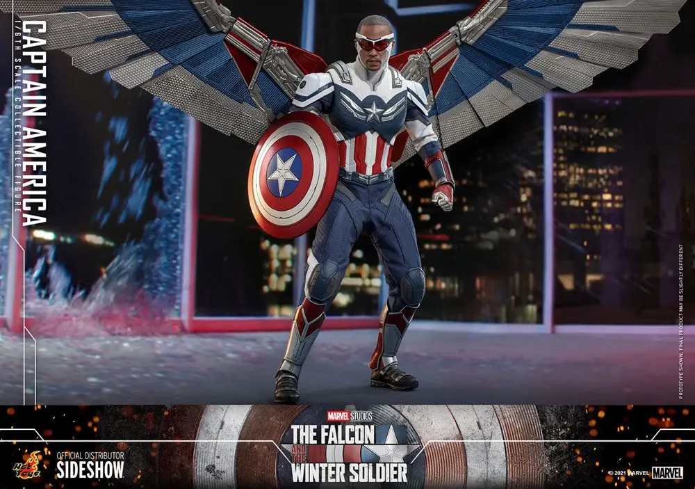 The Falcon and The Winter Soldier Action Figure 1/6 Captain America 30 cm termékfotó