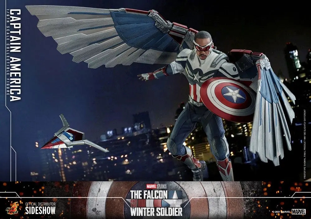 The Falcon and The Winter Soldier Action Figure 1/6 Captain America 30 cm termékfotó